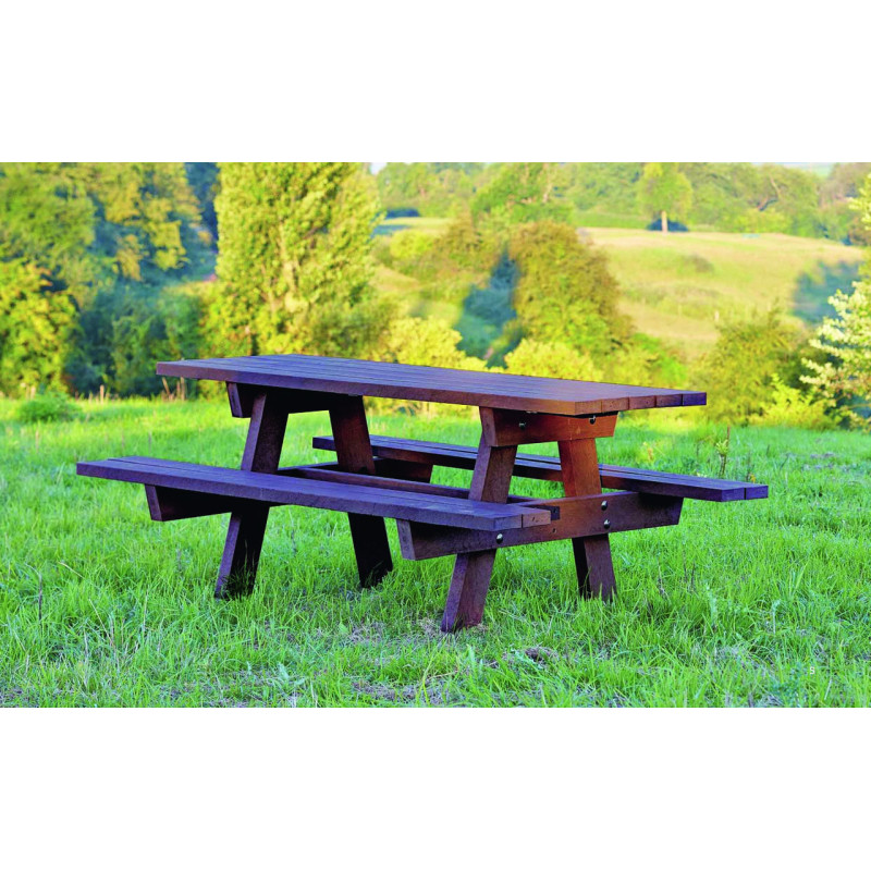 table pique nique recyclée ÉCO